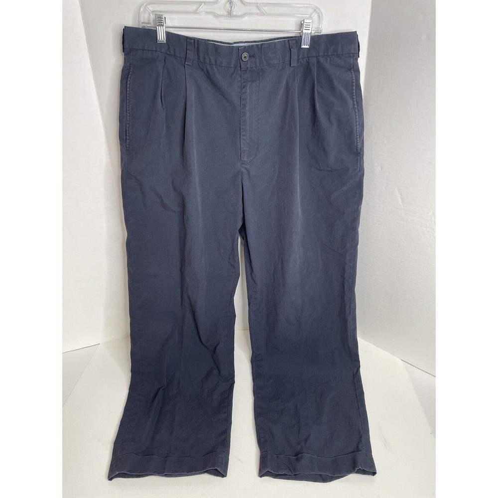 Brooks Brothers 346 Dress Pants, 38X30, Dark Blue, Mens Classic Designer - Picture 5 of 11